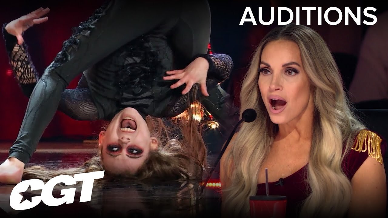 10-year-old Dancer | Cydnee Abbott | Shocks CGT Judges with Her Creepy Act | CANADA'S GOT TALENT