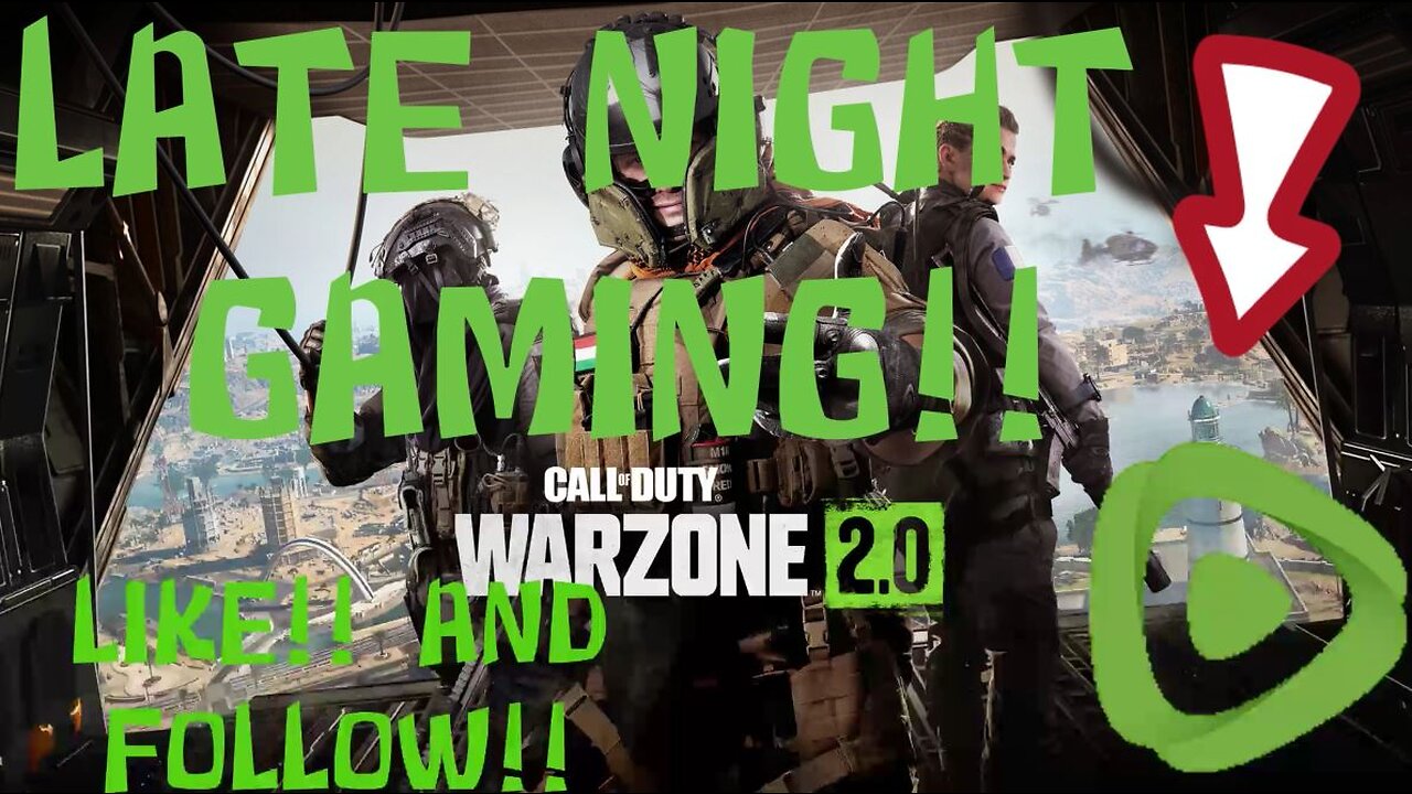 WARZONE!!!! Late Night Gaming With The Squad!