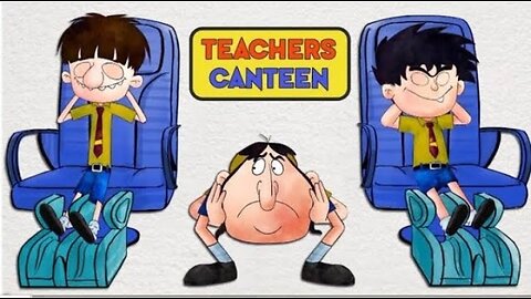 Teacher's Canteen - Bandbudh Aur Budbak New Episode - Funny Hindi Cartoon For Kids