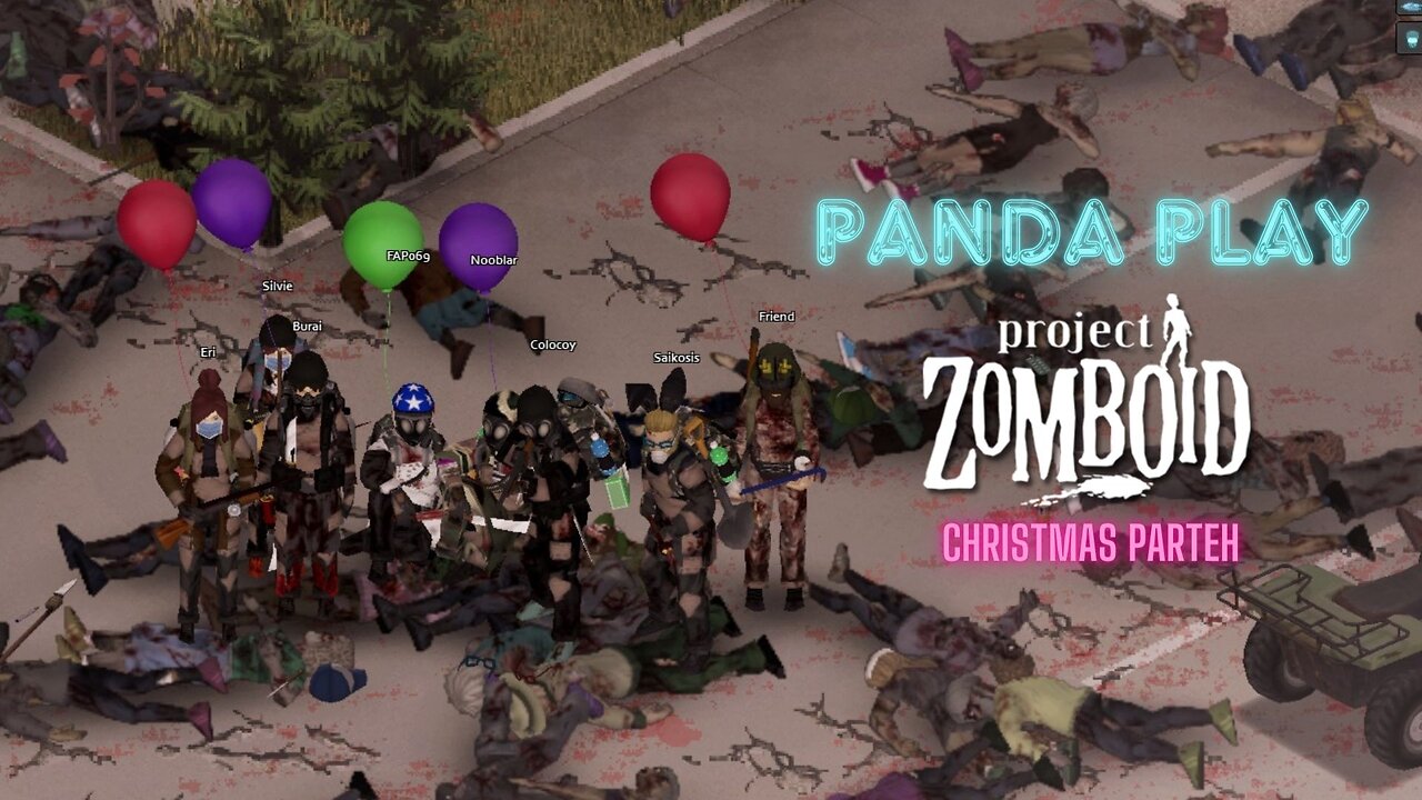 Panda Play | Project Zomboid | MG42 Xmas Parteh