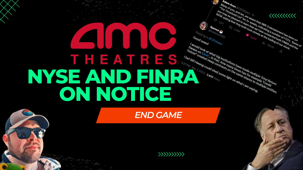 FINRA and NYSE on Notice for $AMC FAILURE TO DELIVERS