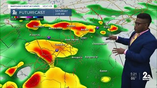 WMAR-2 News Patrick Pete Friday weather