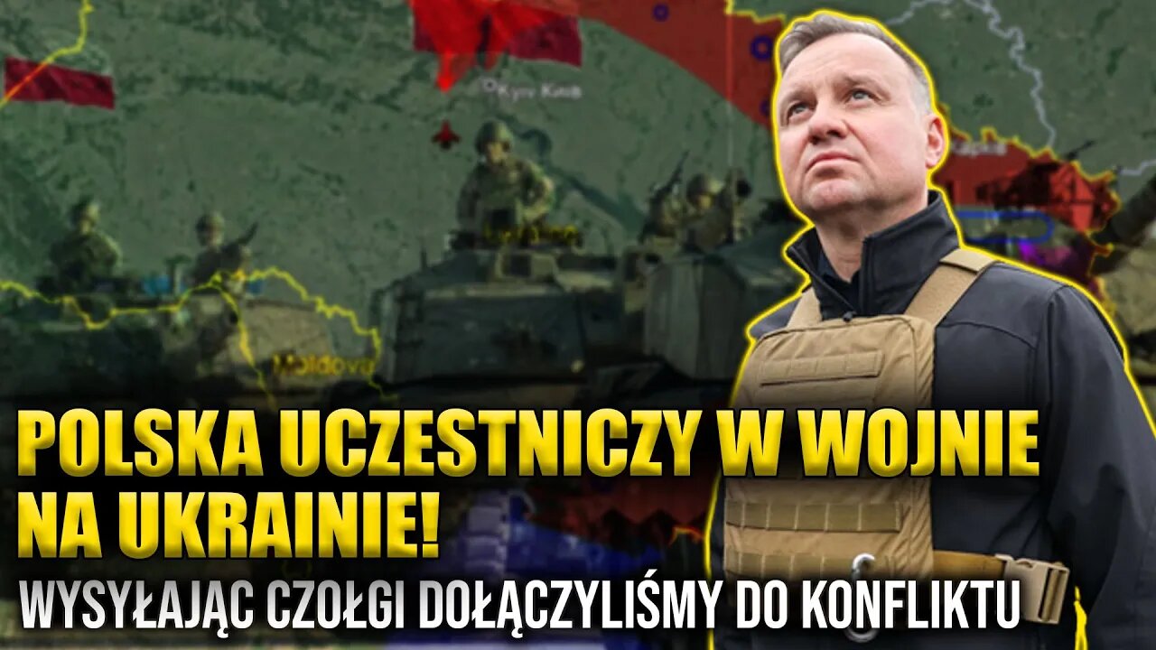 Polska UCZESTNICZY w wojnie na Ukrainie! Sterkowski: Wysyłając czołgi dołączyliśmy do konfliktu