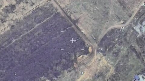 Russian Missile Strike Destroys Mutilple Pion 203mm Heavy Artillery Tanks!