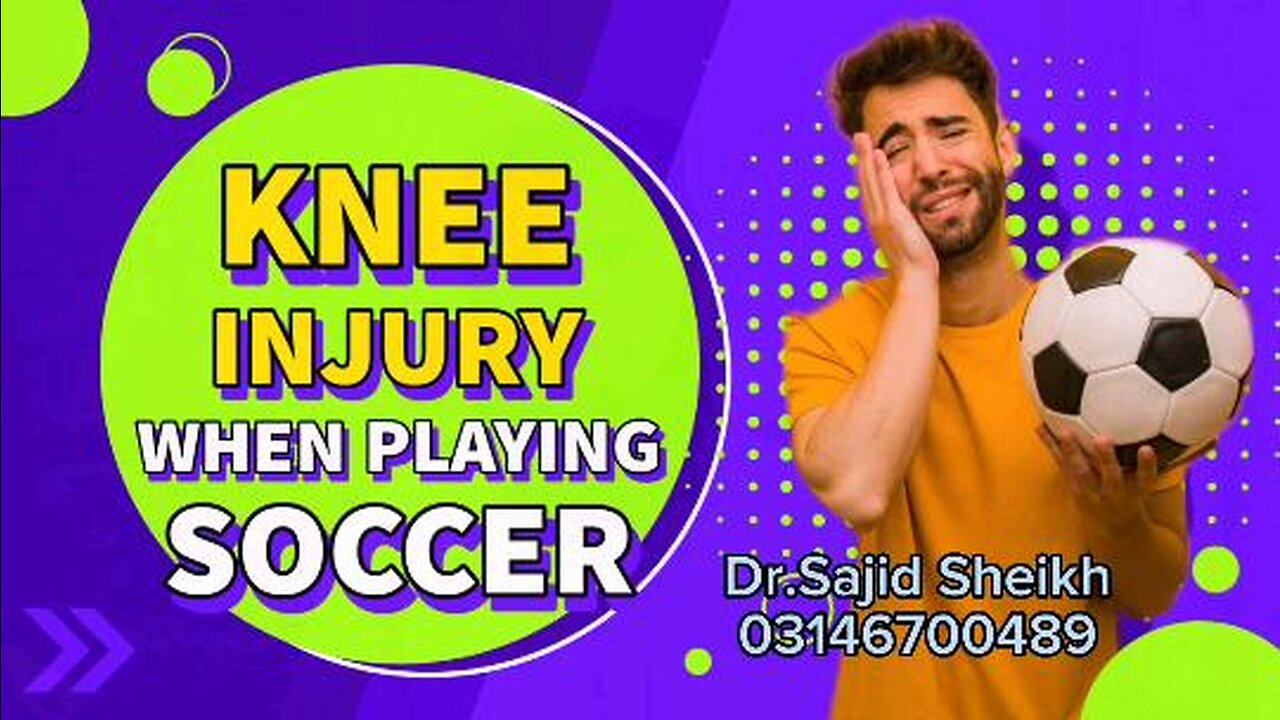 Knee Injury during Football match recovery without operation