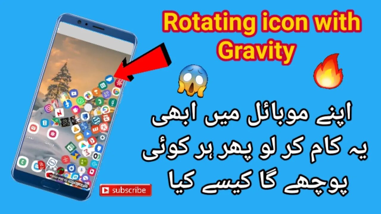 Amazing Android Mobile Trick | Floating icon on Home Screen