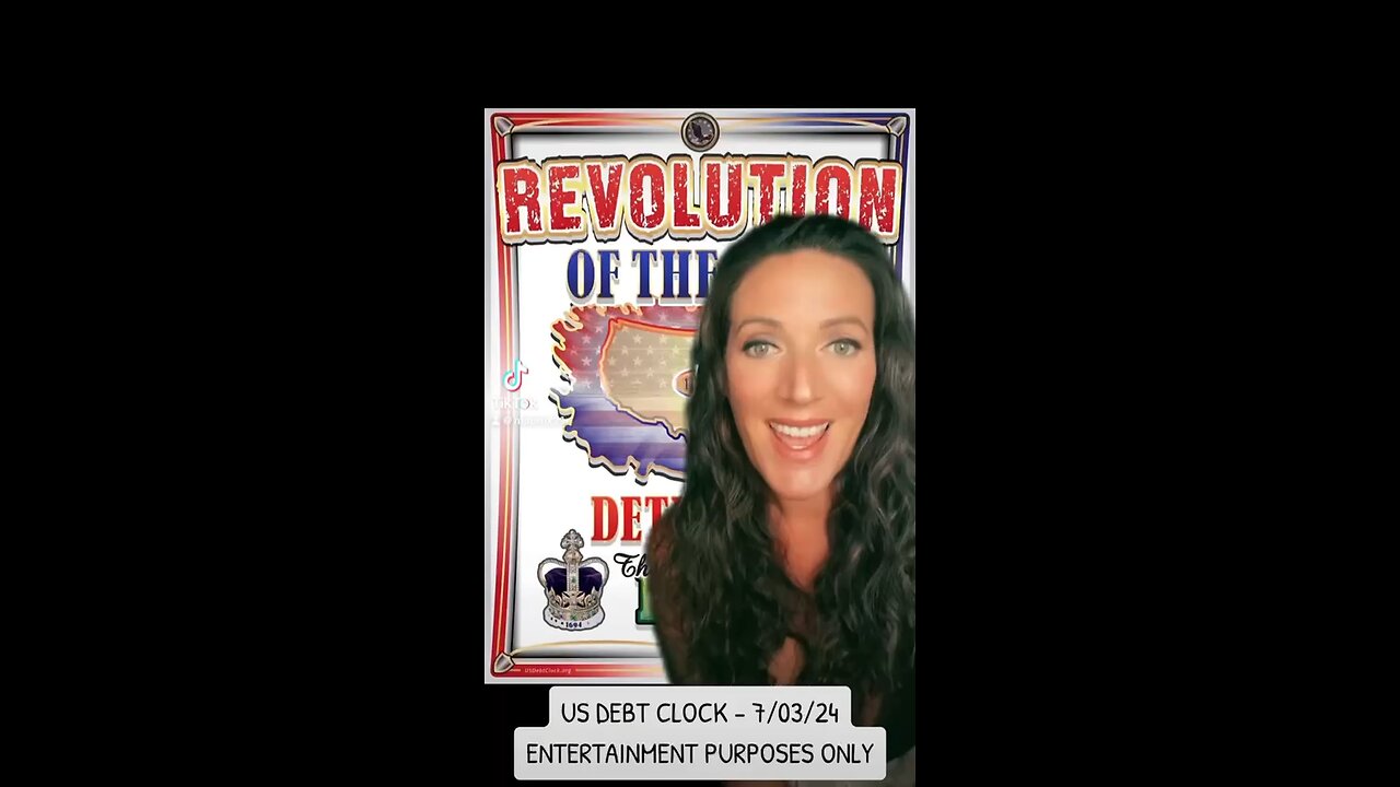 US DEBT CLOCK DECODE - 7/03/24 🔥 REVOLUTION OF THE 99% 🔥 DETHRONE THE FED 🔥 💥 HAPPY 4t