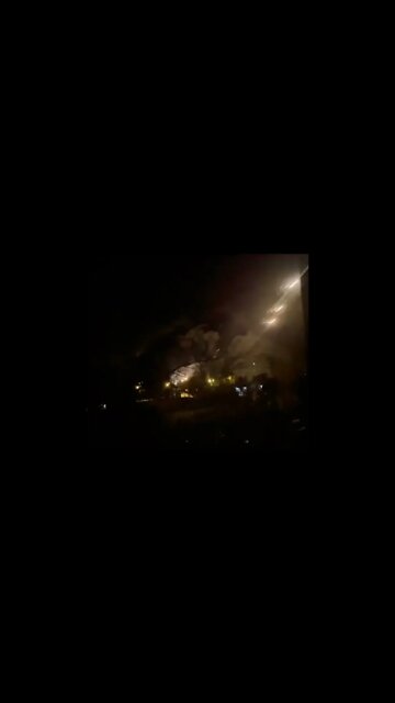 🇷🇺🇺🇦 Beautiful Night Strikes By Russian BM-21 "Grads" MLRS On Fortified Ukrainian Areas Near Donetsk