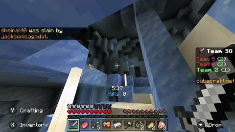 Ice Castle Battle on Cubecraft