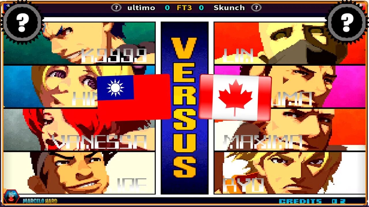 The King of Fighters 2001 (ultimo Vs. Skunch) [Taiwan Vs. Canada]