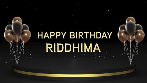 Wish you a very Happy Birthday Riddhima
