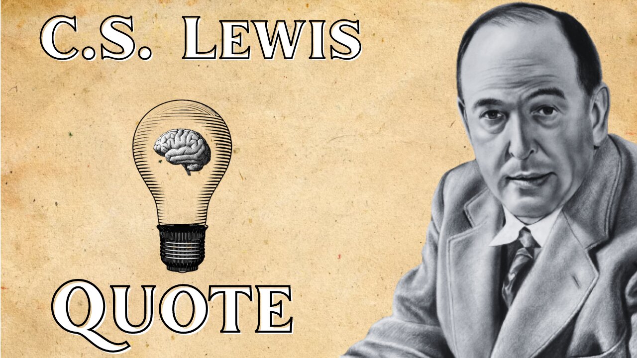 Against the Crowd: C.S. Lewis Quote