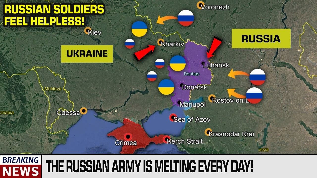 Ukraine War Map Update: Thousands of Desperate Russian Soldiers Have Surrendered to Ukrainian Troops