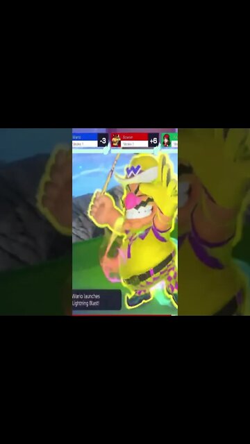 Wario Special Shot Gameplay - Mario Golf: Super Rush #Shorts