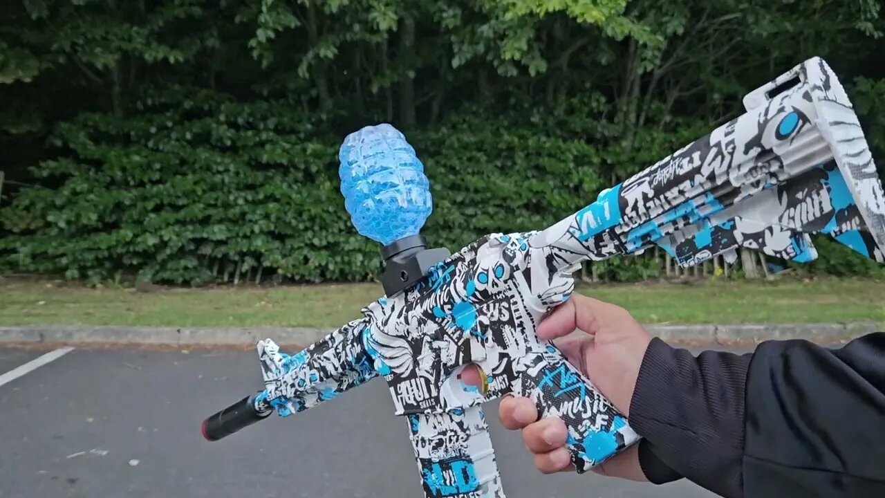 Gel Blaster With Silencer Test