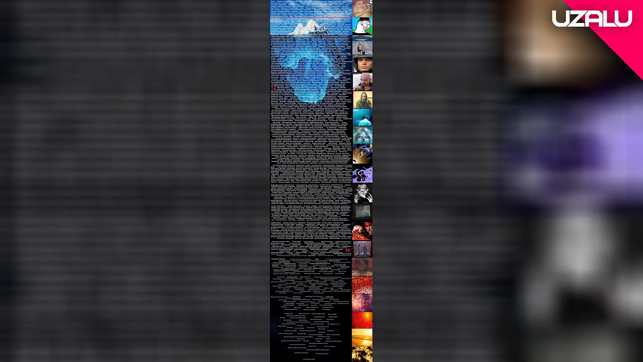 Conspiracy Iceberg (TREES ARE MAMMALS)