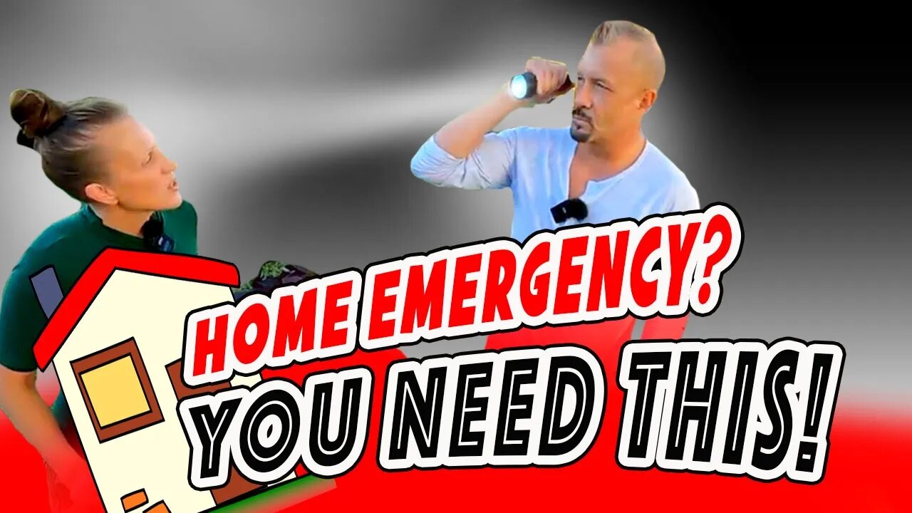 Need to Evacuate Your Home, YOU MUST TAKE THIS!