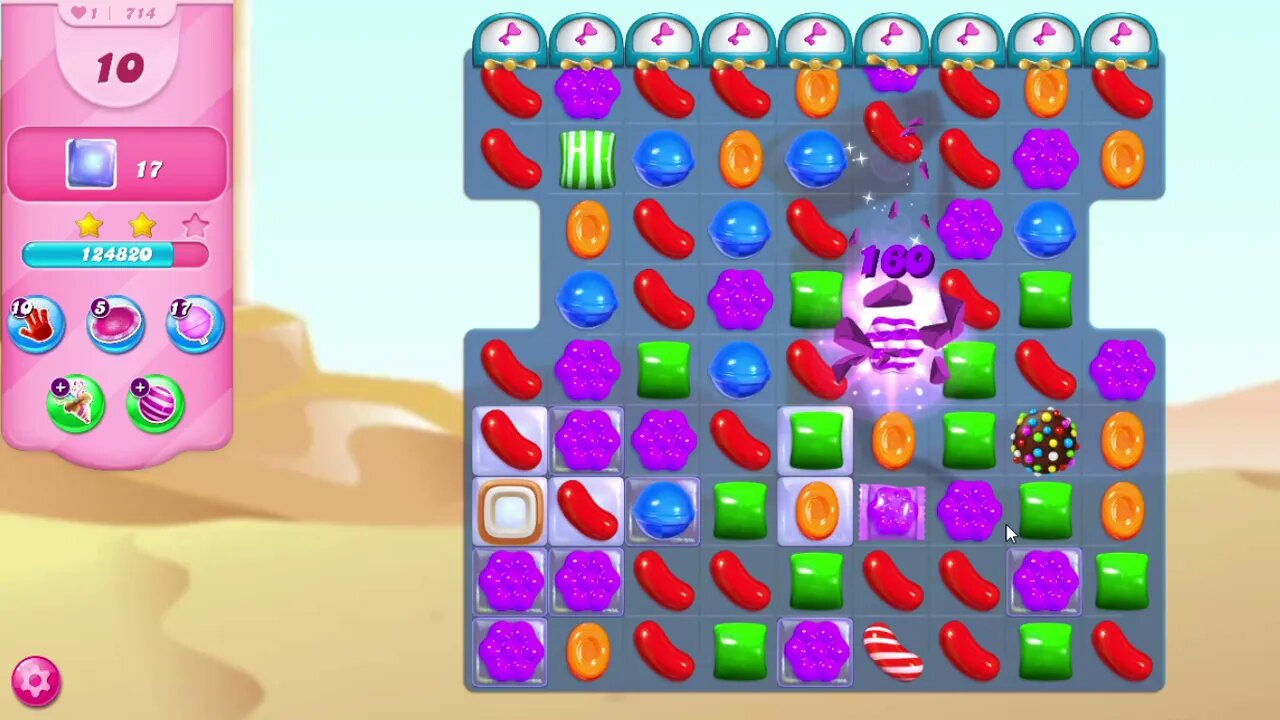 Candy Crush Saga Level 714