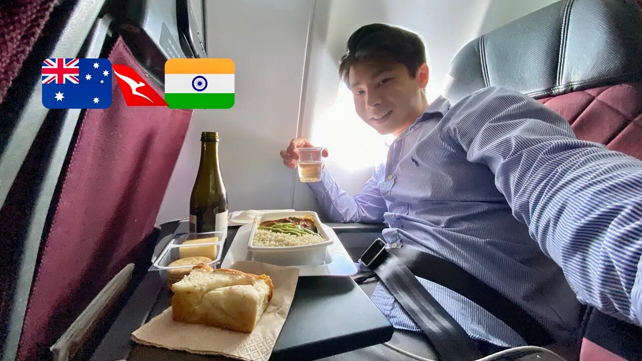 QANTAS to INDIA 🇮🇳 Adelaide to Delhi A330 ECONOMY Class