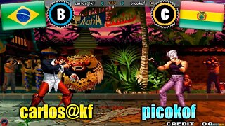 The King of Fighters '97 (carlos@kf Vs. picokof) [Brazil Vs. Bolivia]