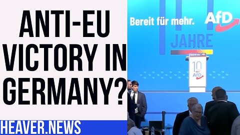 Germany’s Anti-EU Party WINNING Euro Election?