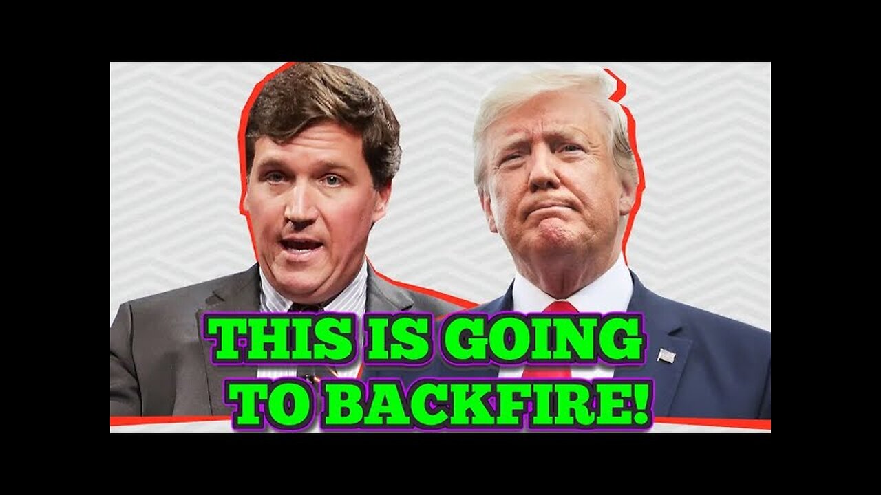 FOX NEWS' TUCKER CARLSON THWARTS DOJ'S LATEST PLOT AGAINST TRUMP!