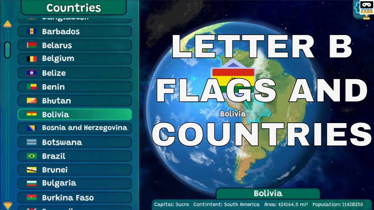 Letter B - Flags & Countries