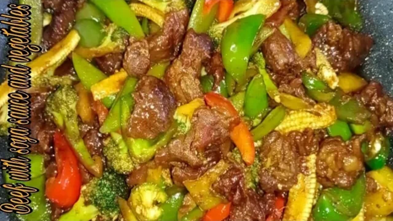 Beef With Soya Sauce And Vegetables Recipe | Easy And Delicious Recipe | Pak Vs Malaysian Food