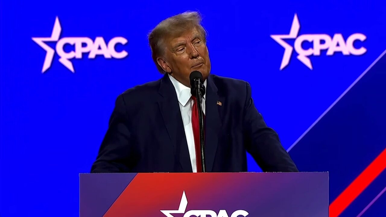 Trump at CPAC 2023: "I Will Stop Joe Biden's Demolition of our Economy With His Crushing Inflation