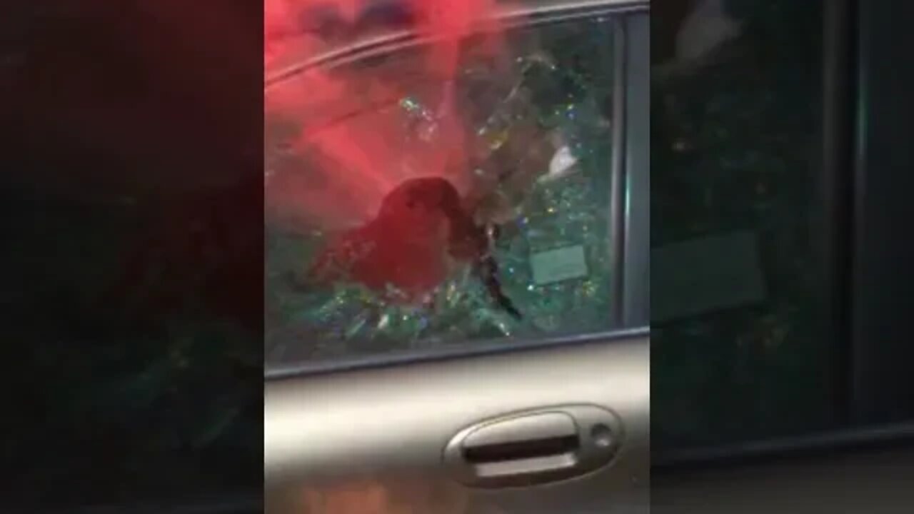 40mm Grenade Practice Round vs Car Window
