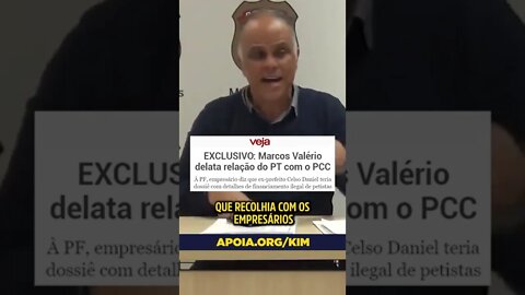 Marcos Valério delata ligação entre PT e PCC #shorts