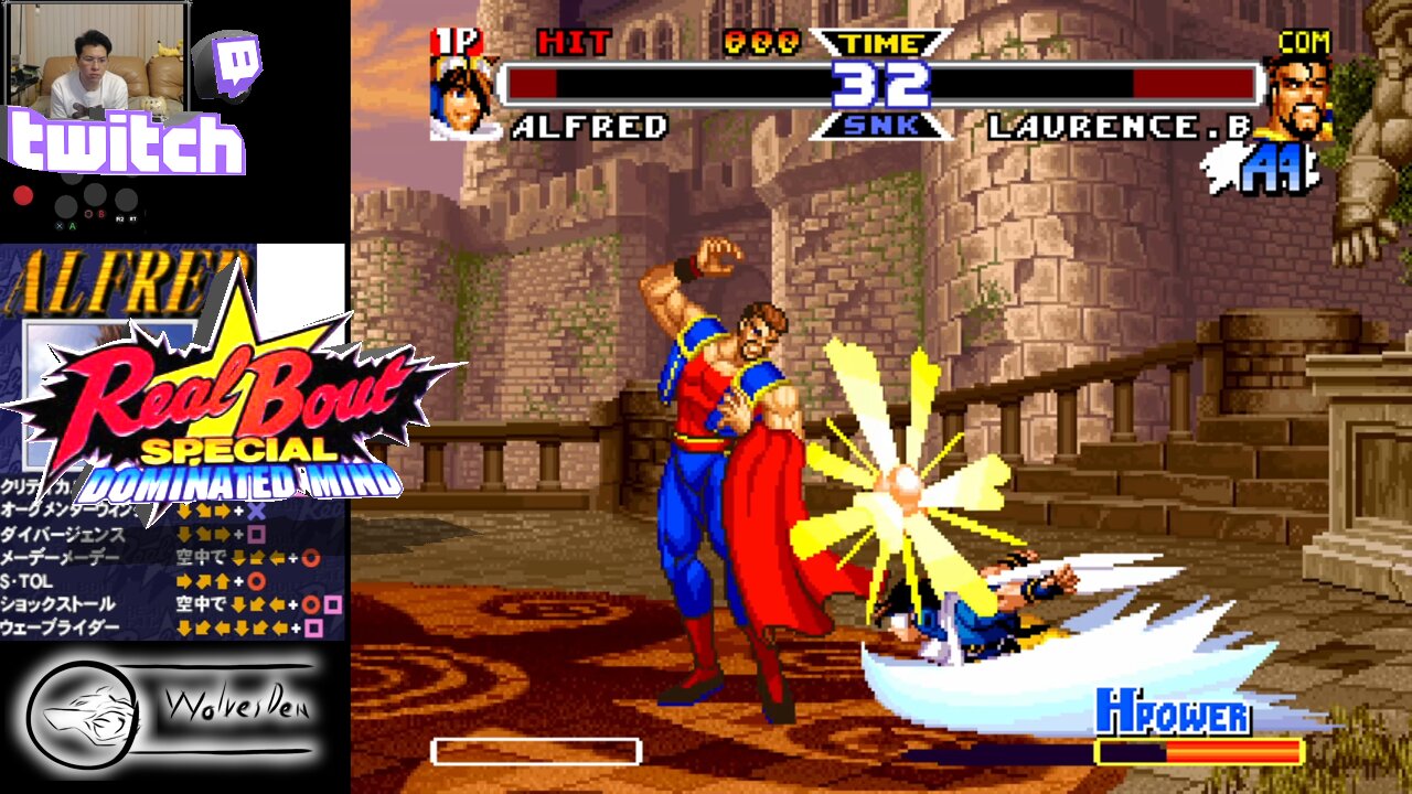 (PS) Real Bout Garou Densetsu Special - Dominated Mind - 15 - Alfred Airhawk (SUCKS!)