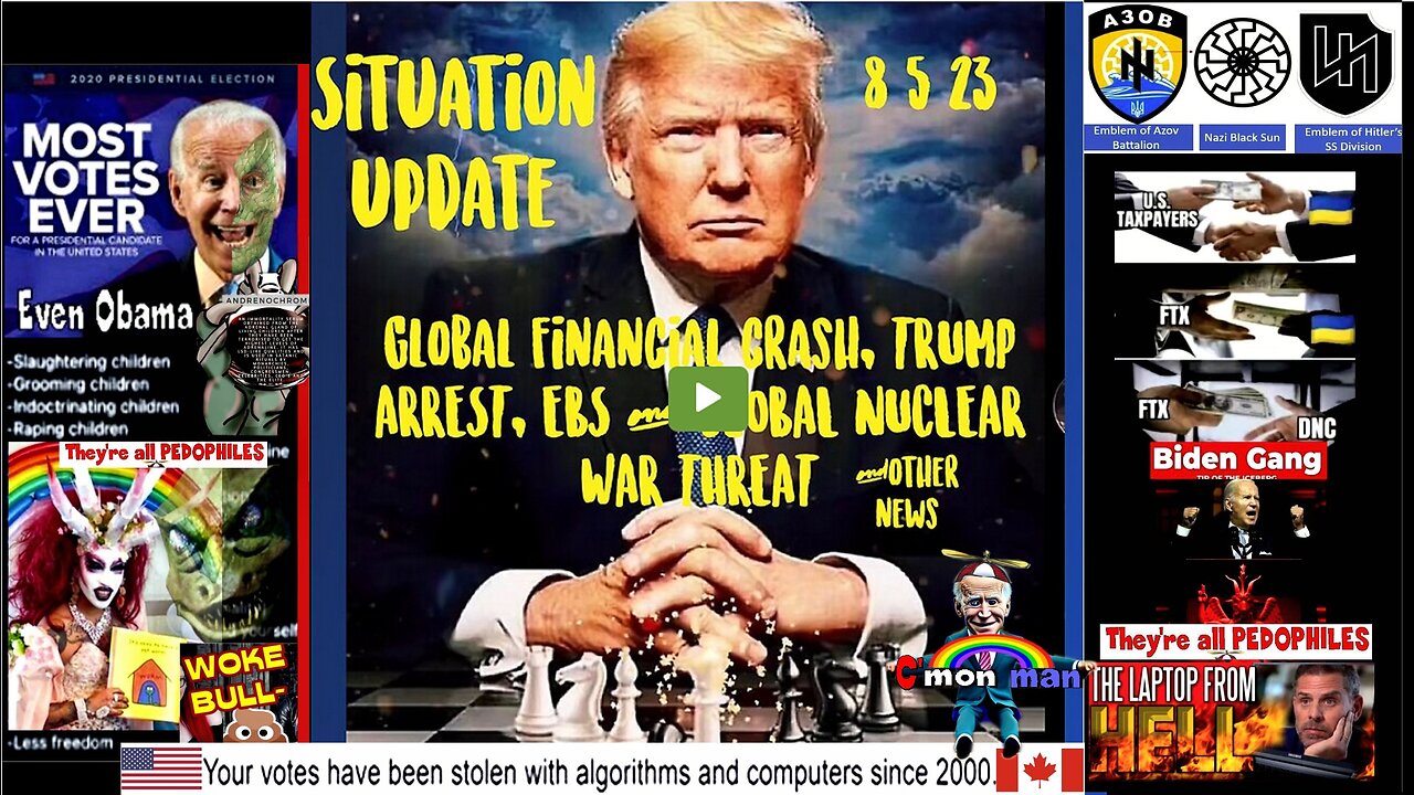 SITUATION UPDATE 8/5/23 (Election Fraud links in description)