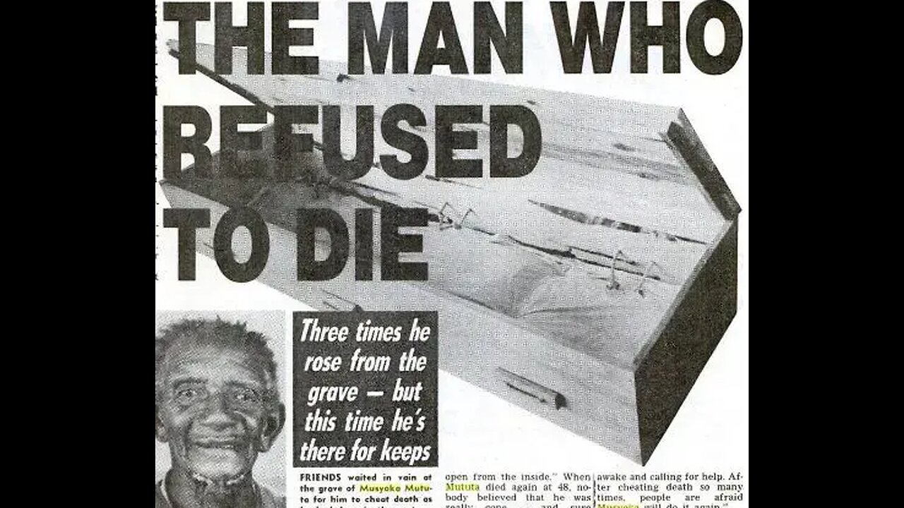 Kenyan Man Beats Death