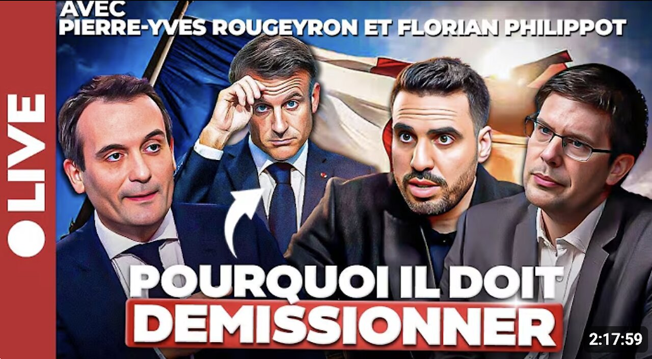 Idriss ABERKANE ★ Pourquoi MACRON A Assassiné La Vème République | Avec P-Y ROUGEYRON Et F PHILIPPOT