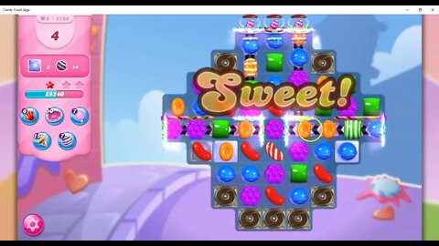 Candy Crush Level 5759 Talkthrough, 20 Moves 0 Boosters