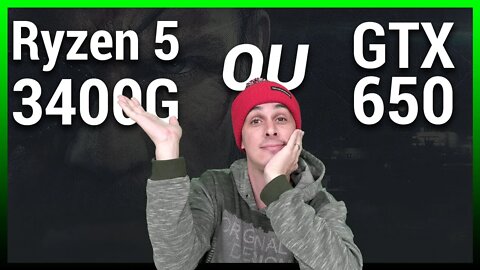 RYZEN 3400G vs GTX650 - Qual comprar?