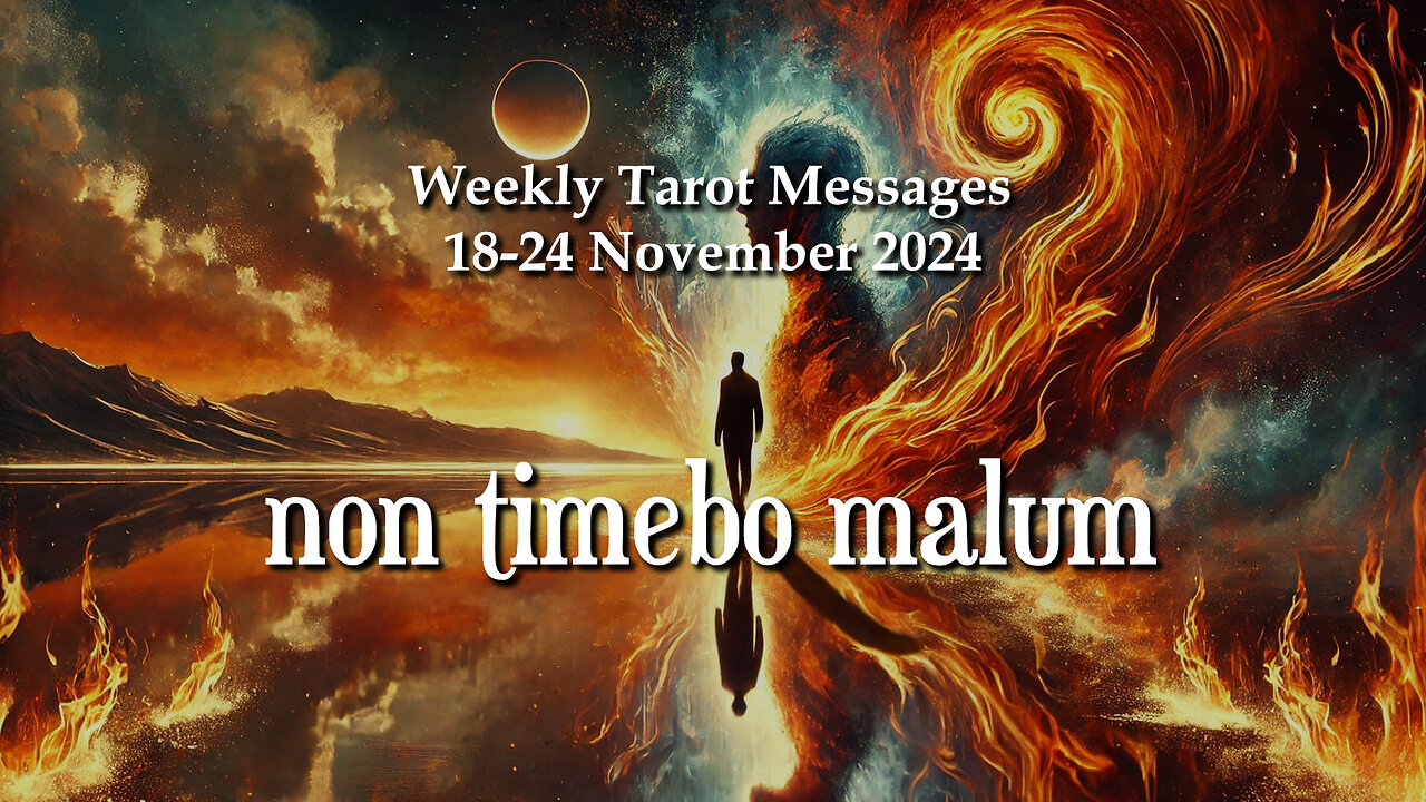 non timebo malum - Weekly Tarot Messages