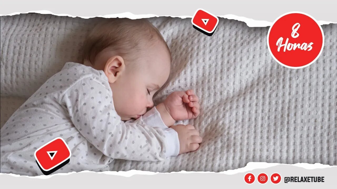 🎧 RUÍDO BRANCO PARA HIPERFOCO IDEAL BEBÉ DORMIR À TODA A NOITE 👶 SOM BRANCO 🕒 8 HORAS 💤 WHITE NOISE