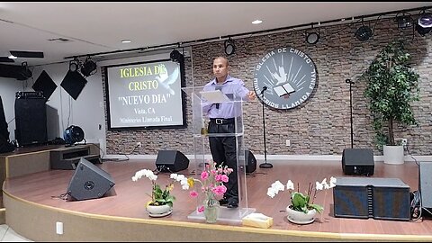 Servicio viernes 14 de julio. Siervo Leobardo Herrera.