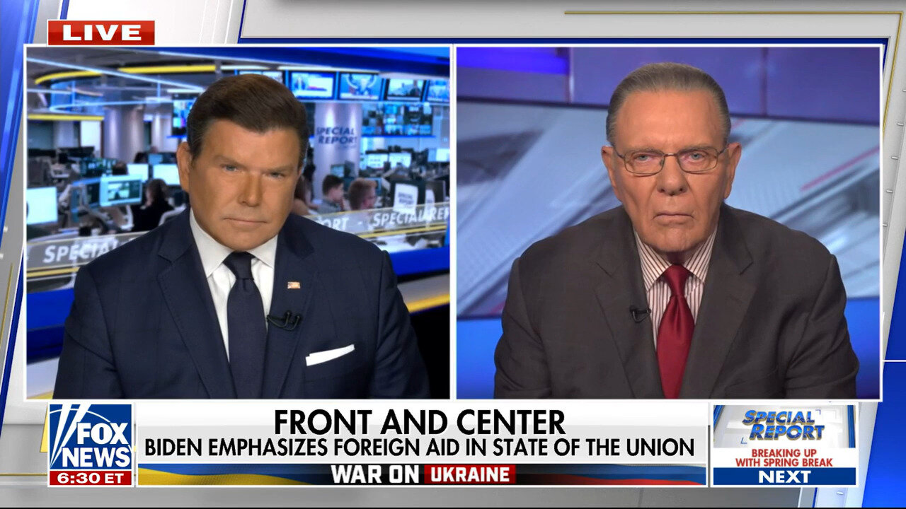 Gen. Jack Keane: Biden 'Lost An Opportunity' To Explain U.S. Interest In Ukraine