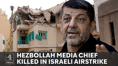 Israeli airstrike in central Beirut kills Hezbollah media chief