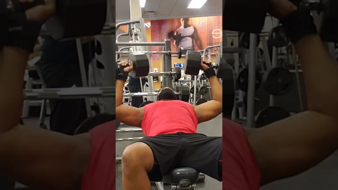 Incline Bench Press with Dumbbells