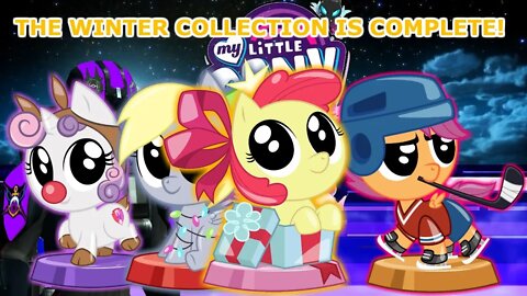 Winter Collection Complete! Peekaboo AppleBloom is here!