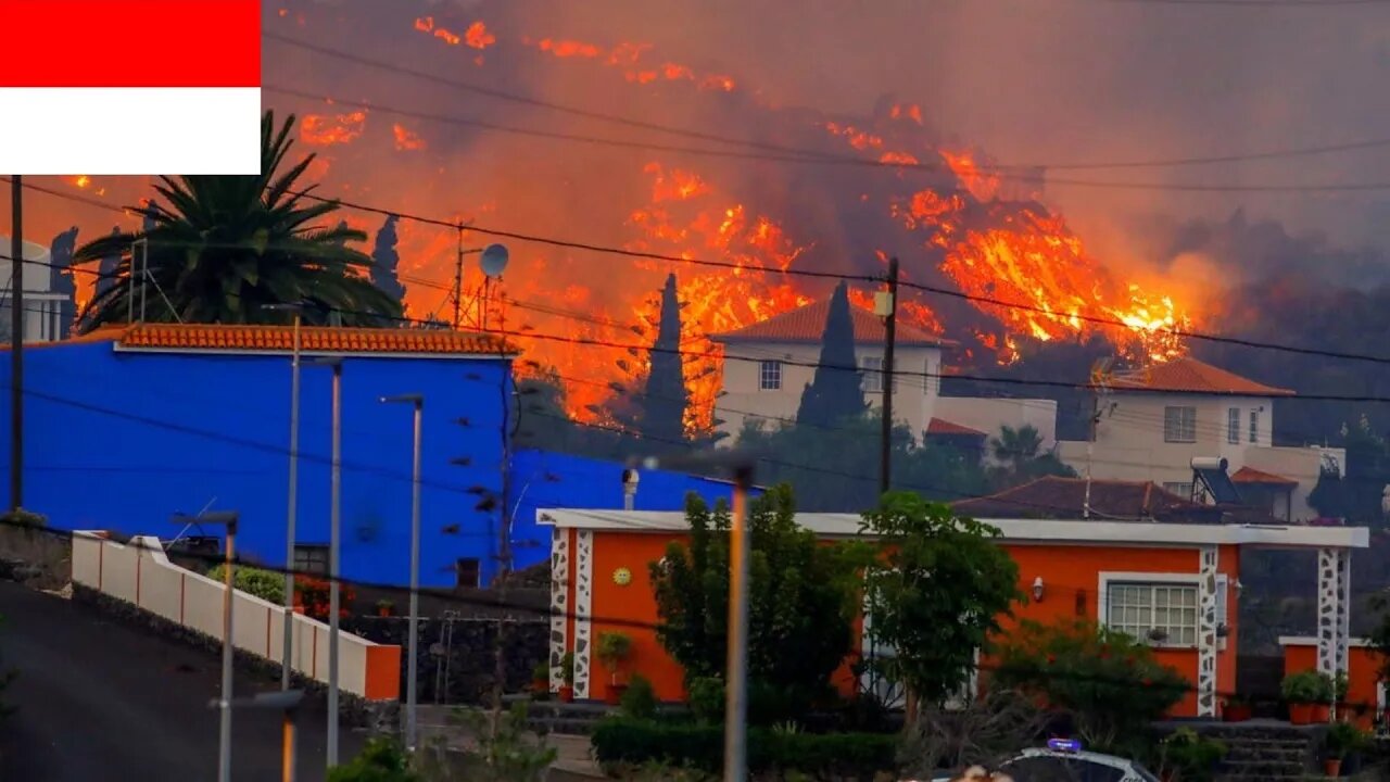 Indonesia now! Mount Marapi exploded, Sumatra was covered in ash and chaos!