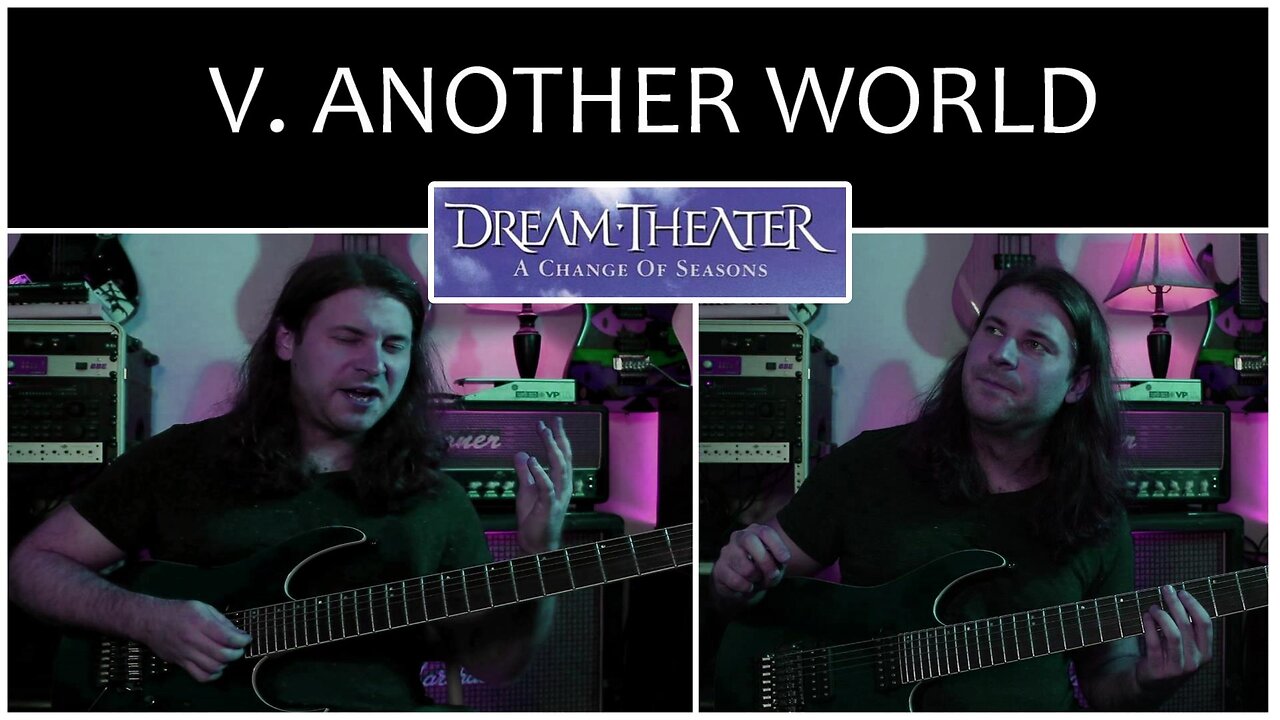 V. ANOTHER WORLD Guitar Tutorial/Analysis (Dream Theater) [Let's Learn A Change of Seasons EP #5]
