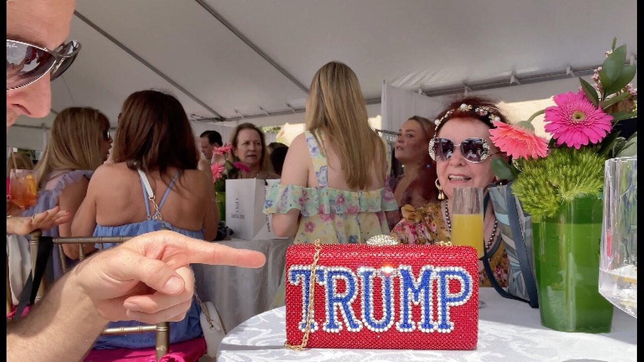 Comedian K-von Finally Meets Donald Trump! (Tour Mar-a-Lago)