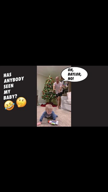 Baby Disappears PRANK! 🤦🏼‍♂️ 🤣 Has Anyone Seen My Baby?