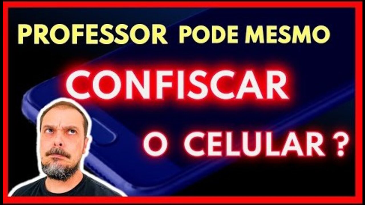 Professor pode mesmo recolher celular de estudante ?!