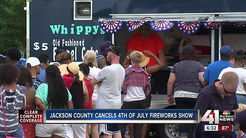 County calls off Longview Lake fireworks show